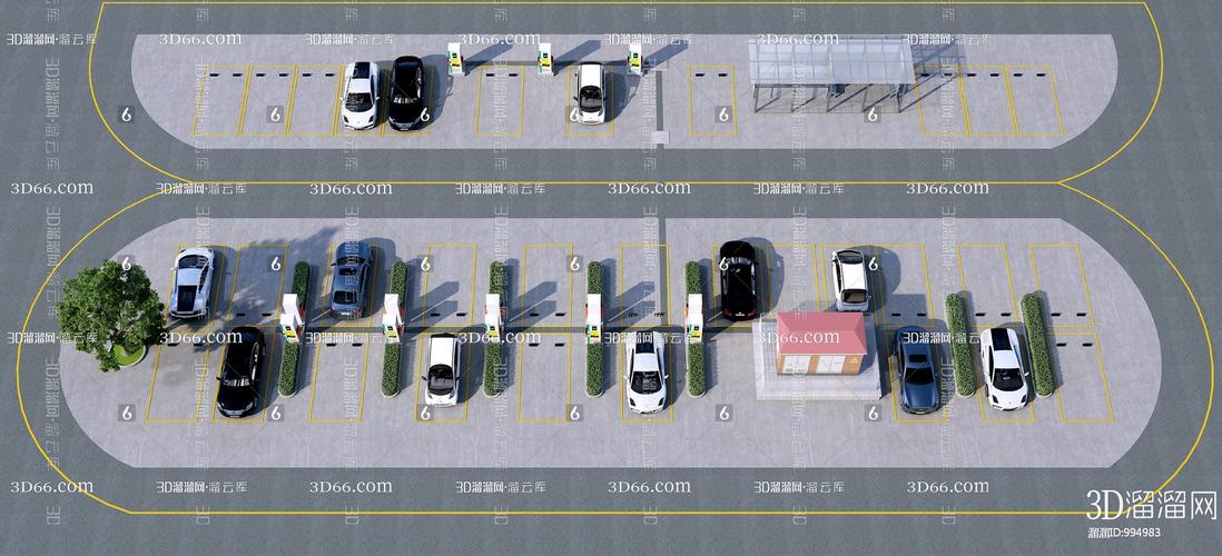 探索現代停車場3D模型 從設計到免費資源的全面指南